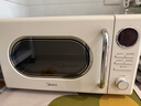 美的（Midea）復古奶油風(fēng)高顏值微波爐 小型家用迷你20L五檔速熱均勻加熱易清潔轉盤(pán)式M2F M2F復古奶油風(fēng)微波爐 20L 曬單實(shí)拍圖