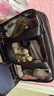 易旅（Etravel）化妝包洗漱包 干濕分離防水大容量透明男女收納套裝旅行出差 灰透 曬單實(shí)拍圖