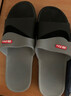 回力拖鞋情侶家居室內外用耐磨軟底浴室涼拖鞋男HL3630黑色43碼 曬單實(shí)拍圖