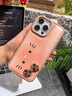素洛適用蘋(píng)果17promax手機殼韓系皮紋蝴蝶結k貓公仔iPhone16pro創(chuàng  )意高顏值超好看15時(shí)尚帶手繩14保護套 皮紋kt表情豹紋蝴蝶結 iPhone 16 Pro Max 曬單實(shí)拍圖