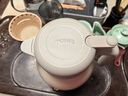 膳魔師（THERMOS）保溫壺玻璃內膽家用大容量便攜宿舍暖水壺熱水瓶TEHA/TEHD TEHD-米白色【熱賣(mài)推薦】 1.48L 曬單實(shí)拍圖