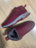 中老年人棉鞋女冬季加絨老北京布鞋防水防滑保暖爸爸鞋軟底雪地靴 M002-棗紅色 39 曬單實(shí)拍圖