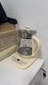 九陽(yáng)（Joyoung）0膠水養生壺 1.5L煮茶器 玻璃花茶壺 316不銹鋼燒水壺電熱水壺 WY301 曬單實(shí)拍圖