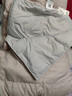羅萊家紡 羽絨被 A類(lèi)95%水洗鵝絨被子保暖冬被芯 約4.3斤粉 曬單實(shí)拍圖