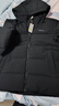 阿迪達斯（adidas）火鍋羽絨服男防風(fēng)保暖男裝舒適休閑運動(dòng)服連帽外套 黑色 M 曬單實(shí)拍圖