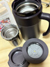 象?。╖O JIRUSHI） 保溫杯不銹鋼冷泡杯帶濾網(wǎng)茶水分離杯子送長(cháng)輩禮物480mlKAE48CTA 曬單實(shí)拍圖