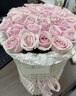 南枳當天小時(shí)達小香風(fēng)玫瑰花束三八節女神禮物鮮花同城配送 我很喜歡19朵戴安娜蛋糕卷 曬單實(shí)拍圖