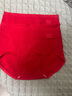貓人紅內褲女本命年馬年純棉抑菌襠高腰無(wú)痕收腹結婚禮女士?jì)妊?條XL 曬單實(shí)拍圖