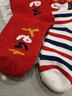 【高筒紅襪】?jì)和m子男童女童新年元旦本命年襪子吉祥親膚中筒襪 平安喜樂(lè )隨機花色 3雙 9-12歲 曬單實(shí)拍圖