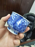 劉建鋒窯瓷貝貝景德鎮青花瓷柴燒主人杯手繪龍紋爐式杯陶瓷茶具套裝送禮盒 劉建鋒窯仿清云龍爐式杯 曬單實(shí)拍圖