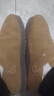 厚底全包勃肯女鞋加絨豆豆鞋2025新款冬季一腳蹬毛毛鞋博肯棉鞋子 棕色 38 曬單實(shí)拍圖