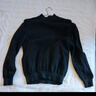 紅蜻蜓（RED DRAGONFLY）毛衣男純棉休閑時(shí)尚簡(jiǎn)約百搭舒適半高領(lǐng)針織衫套頭打底衫黑色3XL 曬單實(shí)拍圖