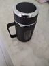 新款玻璃杯商務(wù)防爆把手大容量手柄辦公室泡茶水杯防摔男女杯子 活動(dòng)商務(wù)黑【兩款隨機發(fā)】 500ml 曬單實(shí)拍圖