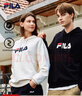 FILA斐樂(lè )官方情侶款連帽衛衣2025秋季休閑寬松針織長(cháng)袖上衣 曬單實(shí)拍圖
