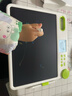貝恩施（BEIENS）適用3~6歲兒童早教學(xué)習機識字繪畫(huà)液晶雙屏手寫(xiě)板可擦可寫(xiě)套裝 綠 曬單實(shí)拍圖