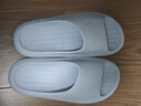 樸西男士四季抗菌室內浴室洗澡防滑居家情侶涼拖女 灰色 44-45 曬單實(shí)拍圖