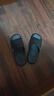 回力踩屎感男士室內外穿厚底不易滑運動(dòng)戶(hù)外涼拖鞋HL3A23黑色42-43碼 曬單實(shí)拍圖