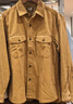 優(yōu)衣庫男裝女裝燈芯絨工裝襯衫長(cháng)袖襯衣休閑復古480295 31 米色 XL 曬單實(shí)拍圖