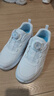 江博士學(xué)步鞋運動(dòng)鞋秋季男女童小白鞋旋鈕扣兒童鞋2B16A1050AX白色34碼 曬單實(shí)拍圖
