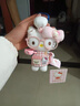 三麗鷗（SANRIO）正版蛋糕套裝hellokitty包包掛件公仔玩偶圣誕節日女生日禮物 小粉廚師kitty【小蘋(píng)果蝴蝶結】 正版帶吊牌+鐳 曬單實(shí)拍圖