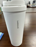 樂(lè )扣樂(lè )扣（LOCK&LOCK） 保溫杯316不銹鋼便攜隨行高顏值大容量咖啡杯子學(xué)生男女水杯新款 白色【550ml】 曬單實(shí)拍圖
