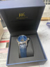 上海（SHANGHAI）手表男款 國民系列 夜光多功能飛輪男士自動(dòng)機械男表 924藍 曬單實(shí)拍圖