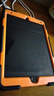 冉閱適用 ipad2020保護套ipad 8/9全包邊硅膠軟10.2英寸m2/M3蘋(píng)果平板air5/4/7/6外殼IPAD11/10代A16 【黑+橙】配鋼化膜 iPad 7/8/9 (10.2英寸) 曬單實(shí)拍圖