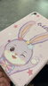 QBOSS適用ipad11保護套ipad保護殼蘋(píng)果ipad10保護套ipad2025平板A16全包十代軟膠氣囊防摔卡通可愛(ài)兔紫 曬單實(shí)拍圖