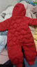 巴拉巴拉童裝兒童羽絨連體衣嬰兒寶寶2025新款秋冬萌趣造型新年拜年服喜慶 曬單實(shí)拍圖