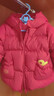 巴拉巴拉童裝羽絨服寶寶外套春裝嬰兒拜年服立體造型連帽可愛(ài)萌趣 中國紅60611-白鴨絨 80 充絨量52g 曬單實(shí)拍圖