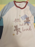 貓人兒童睡衣女童春秋款純棉小孩長(cháng)袖中大童家居服套裝 可愛(ài)熊偶 150 曬單實(shí)拍圖
