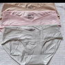 有棵樹(shù)孕婦內褲早中晚期7A抗菌加長(cháng)加寬純棉襠月子低腰V型托腹大碼短褲 曬單實(shí)拍圖