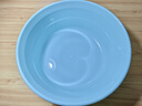 家用加厚塑料洗臉盆大中小號洗衣服盆耐高溫學(xué)生宿舍加深洗腳盆 【27cm】多用水果盆 1個(gè)裝 粉色 曬單實(shí)拍圖