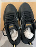 安踏男鞋革面防潑水跑步鞋男黑色輕便防滑休閑鞋運動(dòng)鞋旅游鞋子男 曬單實(shí)拍圖