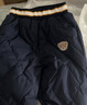 Classic Teddy精典泰迪童裝兒童褲子男女童羽絨褲中小童加厚保暖長(cháng)褲 黑色 110  曬單實(shí)拍圖