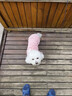 智宙 狗狗衣服小型犬泰迪衣服博美衣服狗衣服中型犬小狗衣服秋冬比熊 【可愛(ài)小熊】淡粉色毛衣 2XL（建議10-15斤） 曬單實(shí)拍圖
