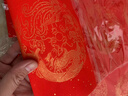 六品堂【加厚10副】萬(wàn)年紅對聯(lián)紙專(zhuān)用空白灑金紅紙手寫(xiě)春聯(lián)紙2026馬年宣紙大張龍鳳燙金七言自寫(xiě)105*17cm 曬單實(shí)拍圖