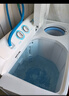 海爾（Haier）半自動(dòng)雙桶洗衣機 10KG 雙電機雙缸 家電國家補貼以舊換新京東自營(yíng) XPB100-81D2 曬單實(shí)拍圖