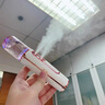 SAWAAG補水儀納米噴霧臉部美容冷噴機加濕儀器隨身便攜充電小型蒸臉儀家用打開(kāi)毛孔保濕嫩膚面部補水噴霧 【雙孔珍珠白】可加10%牛奶/精華【送便攜收納袋】 曬單實(shí)拍圖