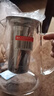 富光 茶壺茶水分離玻璃泡茶壺煮茶耐高溫帶濾網(wǎng)飄逸杯功夫茶茶具 1300ml+6杯 曬單實(shí)拍圖