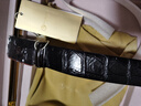 金利來(lái)男士皮帶自動(dòng)扣腰帶高檔木禮盒鱷魚(yú)皮革褲帶 新年禮物送禮 曬單實(shí)拍圖