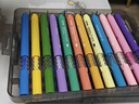 得力（deli）48色兒童學(xué)生層疊盒裝星閃艙圓桿丙烯馬克筆水彩筆生日禮物防水手繪咕卡熒光記號筆元旦樹(shù)涂鴉 曬單實(shí)拍圖