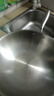 美廚（MAXCOOK）304不銹鋼炒鍋 帶蓋鍋具34cm 三層鋼鍋 電磁爐燃氣爐通用MCC7904 曬單實(shí)拍圖