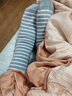貓人睡眠專(zhuān)用寬松口純棉襪子女老人孕產(chǎn)婦月子不勒腳加厚保暖睡覺(jué)穿的 曬單實(shí)拍圖