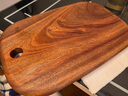 煦凜【德國】菜板抗菌防霉家用食品級整木實(shí)木黑檀木菜板廚房用砧板 【基礎款-小號】【適用1-2人】【烏檀木整木】 曬單實(shí)拍圖