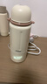 海爾（Haier）無(wú)線(xiàn)便攜式嬰兒恒溫水壺水杯調奶器外出沖泡奶壺可燒開(kāi)水恒溫保溫 曬單實(shí)拍圖