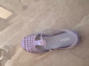 梅麗莎（melissa）新款時(shí)尚編織女士簡(jiǎn)約通勤果凍羅馬涼鞋32408 珠光藍色 (AV390) 37 曬單實(shí)拍圖