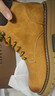 駱駝（CAMEL）【王俊凱同款】馬丁靴男鞋冬季新款高幫大黃靴女戶(hù)外工裝登山靴子 GE122W7757T 金黃色 (男款) 41 曬單實(shí)拍圖