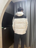 鴻星爾克四防|羽絨服男秋冬新款保暖防風(fēng)防污防潑水戶(hù)外休閑運動(dòng)外套夾克 正白 XL 曬單實(shí)拍圖