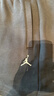 耐克Jordan加絨男褲 Nike2025冬季新款直筒寬松休閑褲抓絨長(cháng)褲運動(dòng)褲 IB7239-010 XL 曬單實(shí)拍圖
